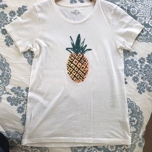 J. Crew Pineapple Collector T-Shirt